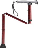 Aluminum Folding Canes with Gel Grip, Height Adjustable