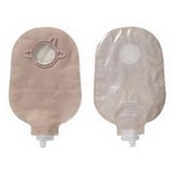 Hollister New Image® Two-Piece Urostomy Pouch, 2-1/4" Flange, 9" L, Anti-Reflux, Transparent